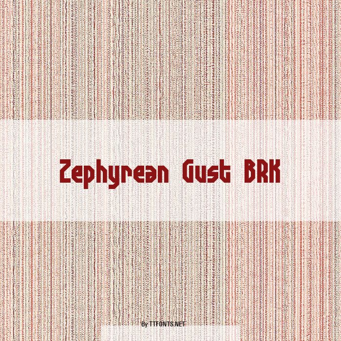 Zephyrean Gust BRK example